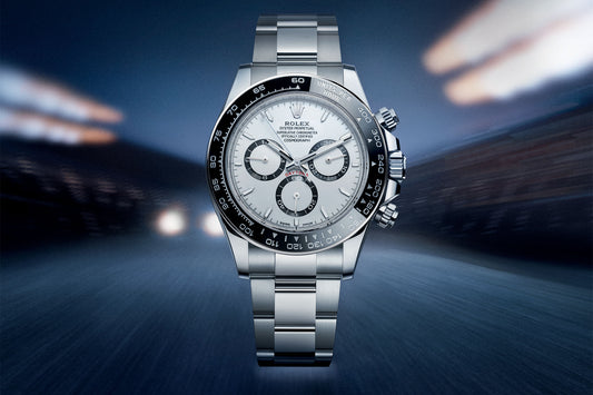 Rolex Daytona Silver White & Black